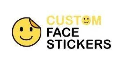 Score 10% Saving At Custom Face Stickers