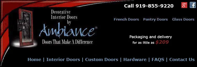 Decrease Up To 20% On Interior Doors With Textured Glass At Ambiance Doors