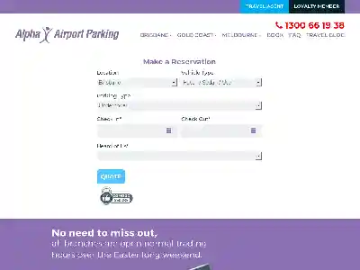 Extra Up To 15% Saving + Free Shipping At Alpha Airport Parking