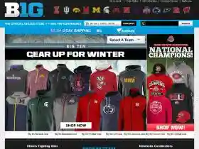 Up To 25% Off Entire Items At Shop.bigtenstore.com