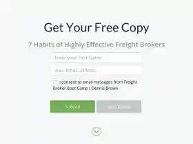 Save Money And Shop Happily At Freightbrokerbootcamp.com. Great Bargains Begin Here